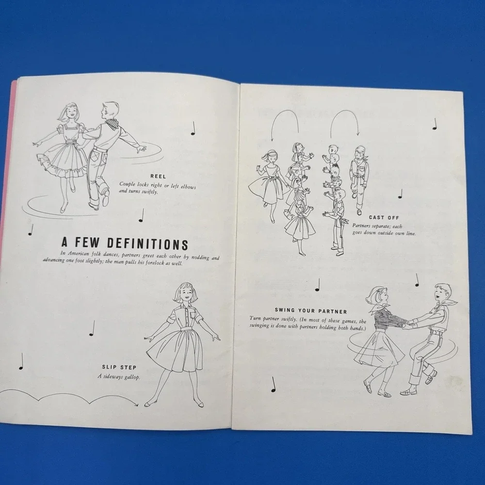 Vintage Girl Scouts SKIP‎ TO MY LOU Song Book (1958) Old Traditional Folk Songs